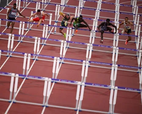 World Track and Field Competitions: Female 1500m, Men’s 110m Obstacles and Additional Races