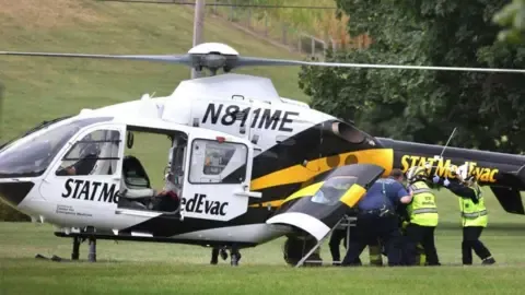 A group of officers injured by gunfire in PA, including three in critical state